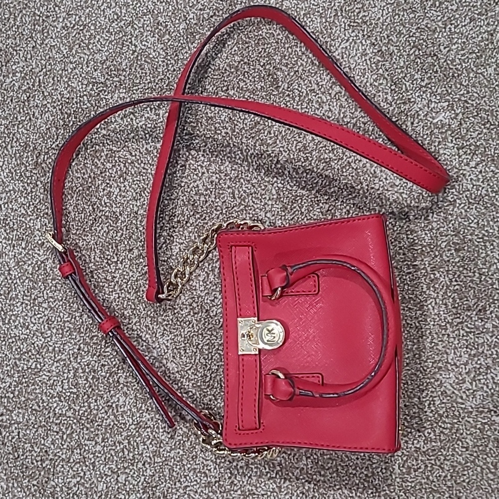 Rare MK Mini Hamilton Crossbody Bag